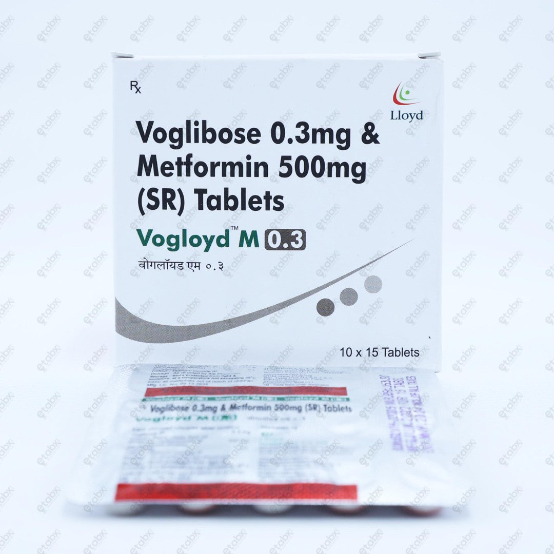 Vogloyd M O.3 Tablet 15's