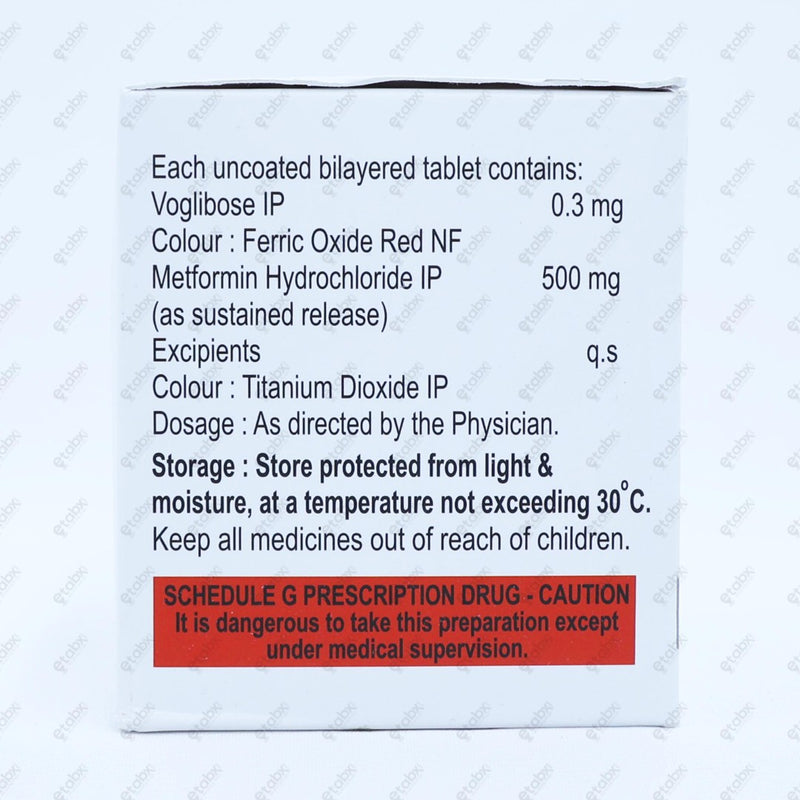 Vogloyd M O.3 Tablet 15's