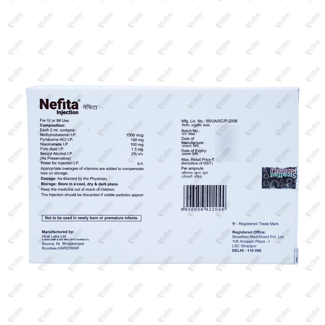 Nefita Injection 5x2ml
