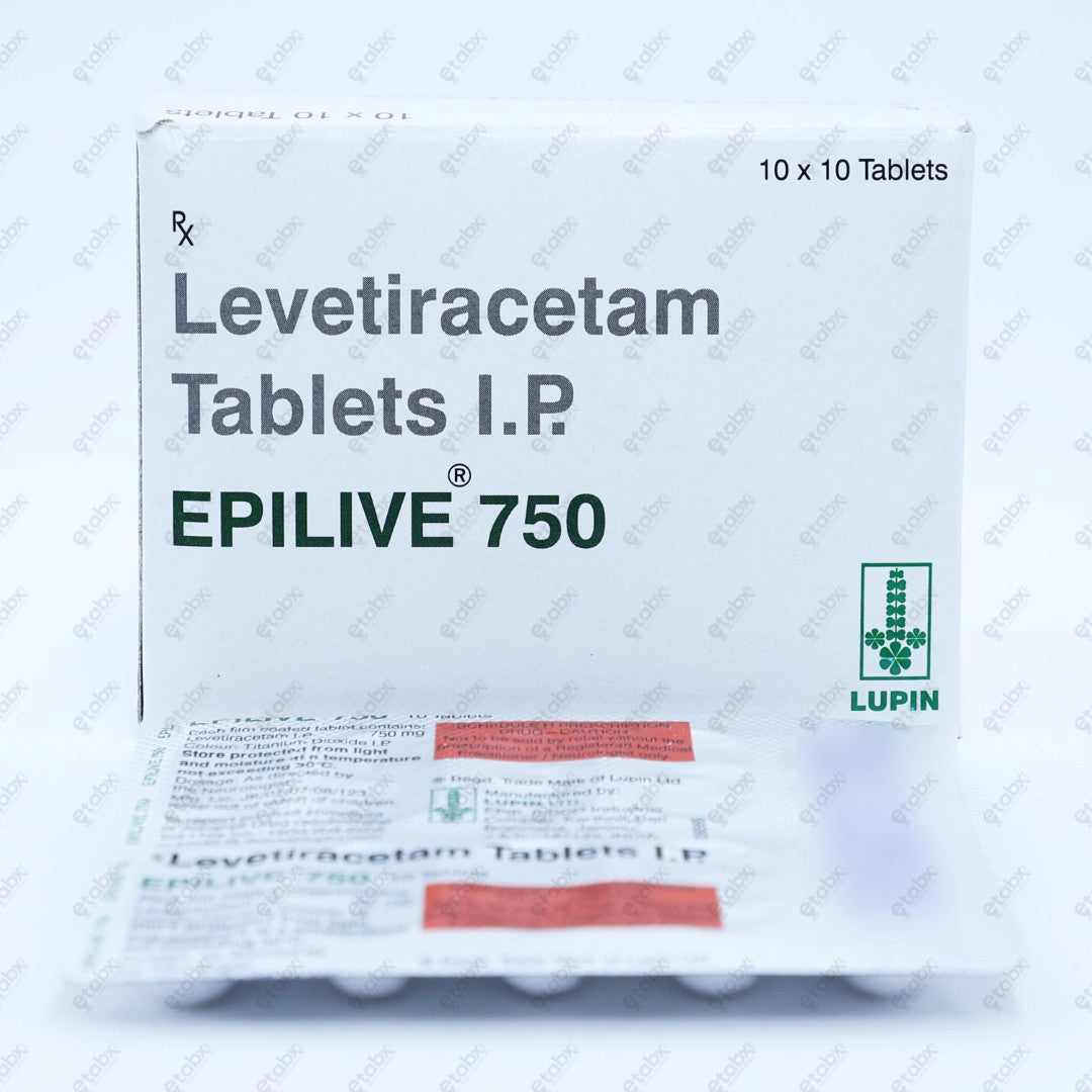 EPILIVE 750MG Tablets 10'S