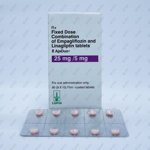 Ajaduo 25/5mg Tablet 10's