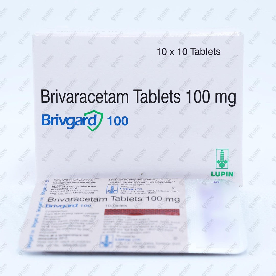 Brivgard 100mg Tablet 10's