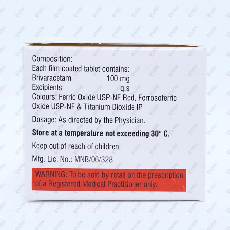 Brivgard 100mg Tablet 10's