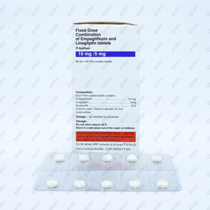 Ajaduo 10/5 Tablet 10's