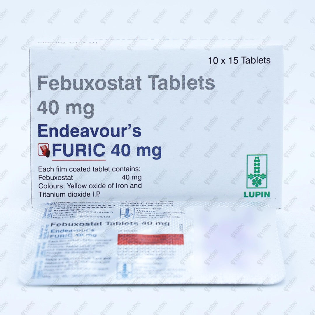 Furic 40mg Tablet 15's