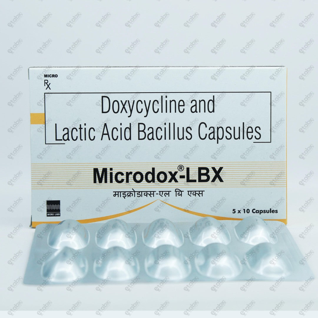 Microdox LBX Capsule 10's