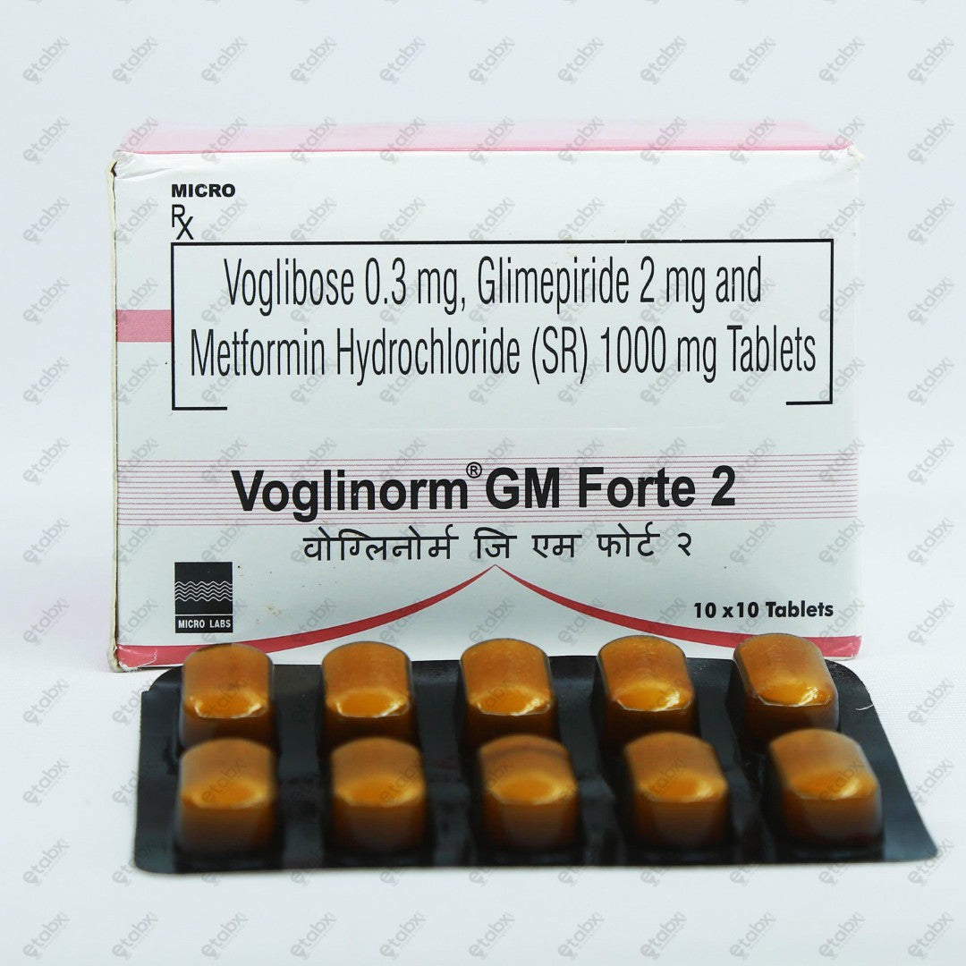 Voglinorm GM Forte 2 Tablet 10s