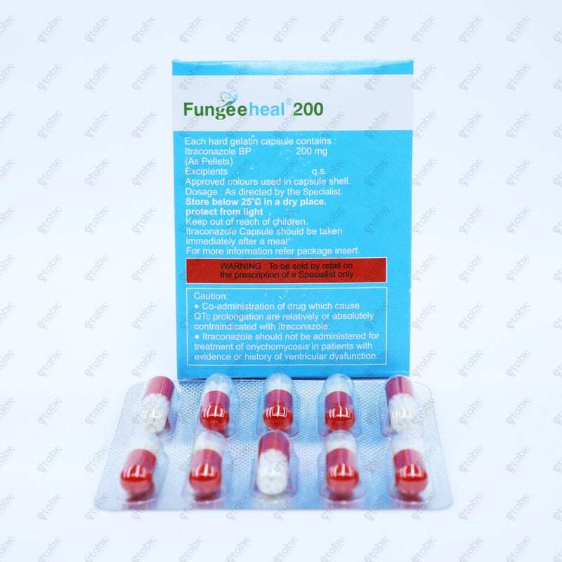 Fungeeheal 200 Capsule 10's