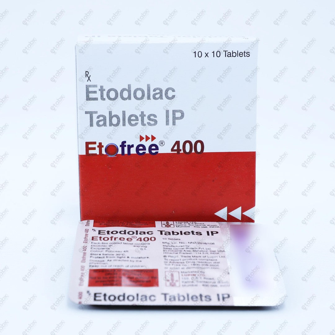 Etofree 400mg Tablet 10's