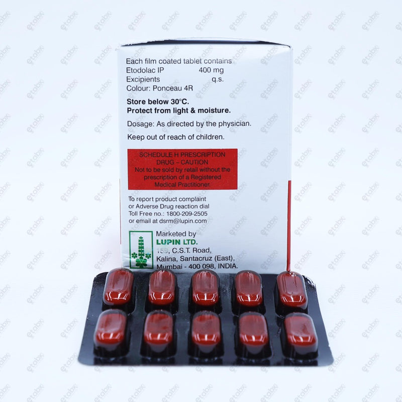 Etofree 400mg Tablet 10's