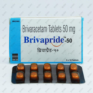 Brivapride 50mg Tablet 10's