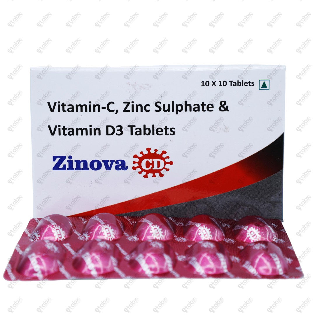 Zinova CD Tablet 10's