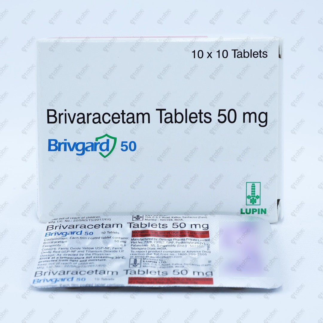 Brivgard 50mg Tablet 10's