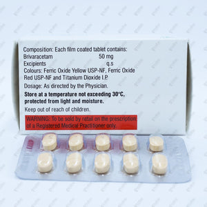 Brivgard 50mg Tablet 10's