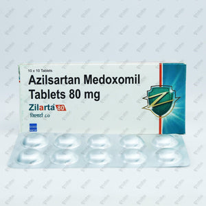 Zilarta 80 Tablet 10's