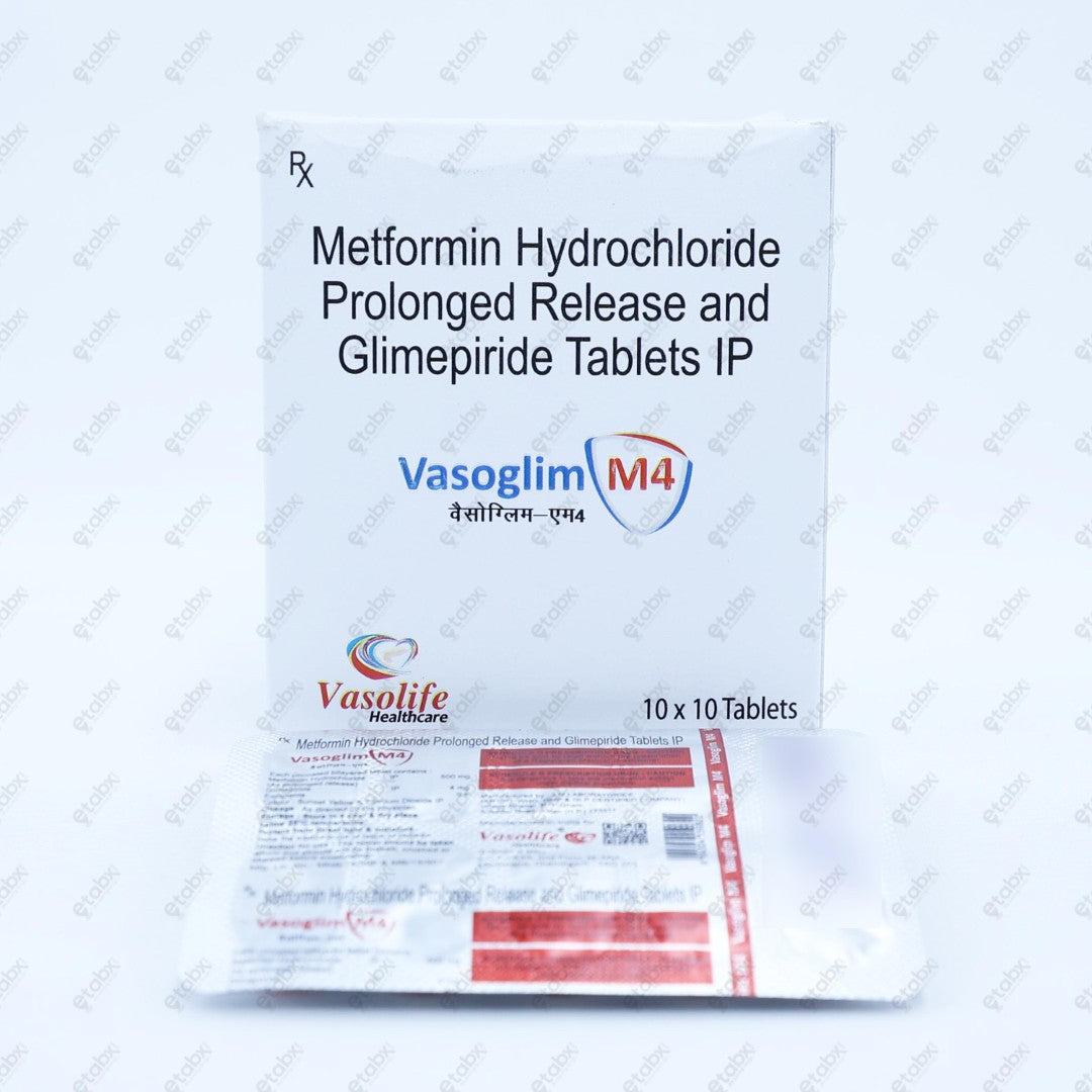 Vasoglim M4 Tablet 10's