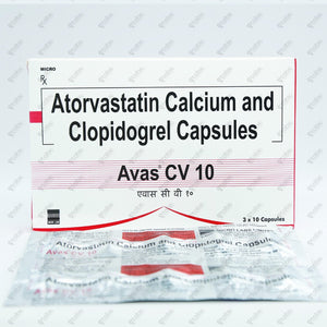 AVAS CV 10mg Tablet 10's