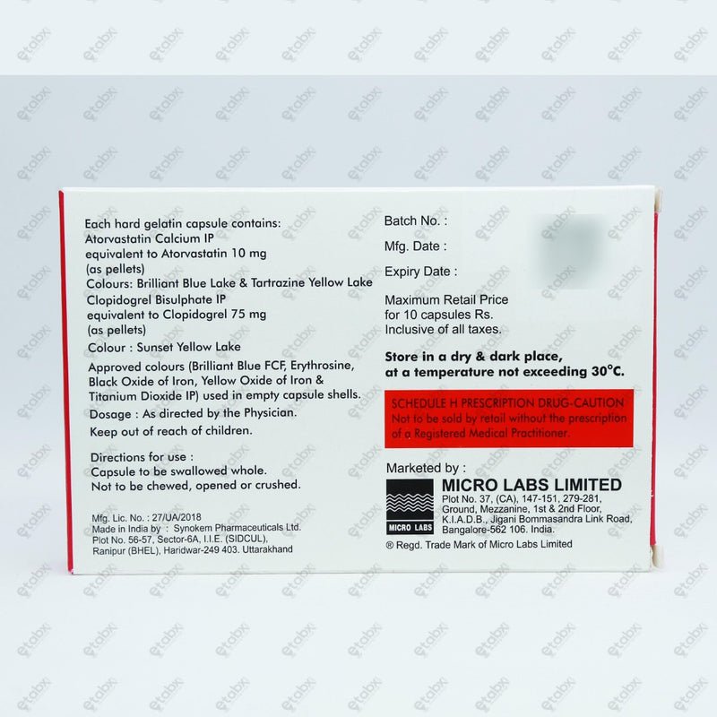 AVAS CV 10mg Tablet 10's