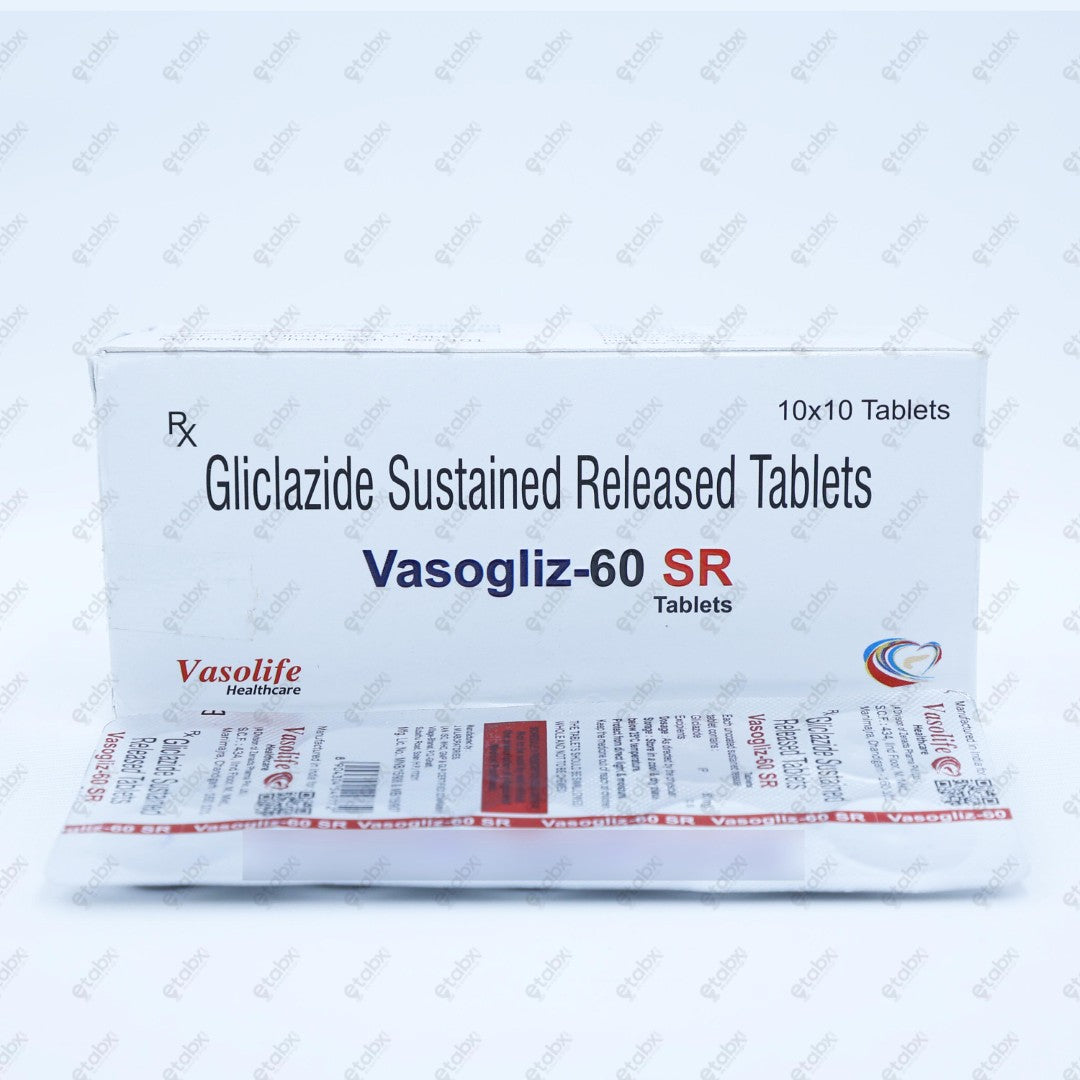 VASOGLIZ 60 SR Tablet 10's
