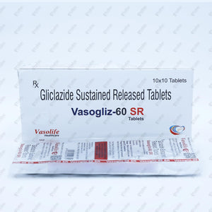 VASOGLIZ 60 SR Tablet 10's