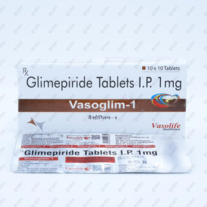 Vasoglim 1 Tablets 10's