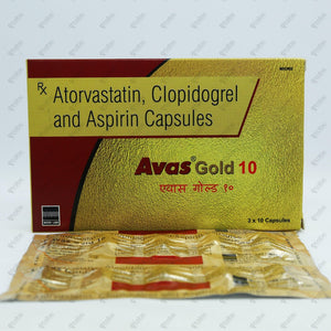 AVAS GOLD 10mg Tablet 10's