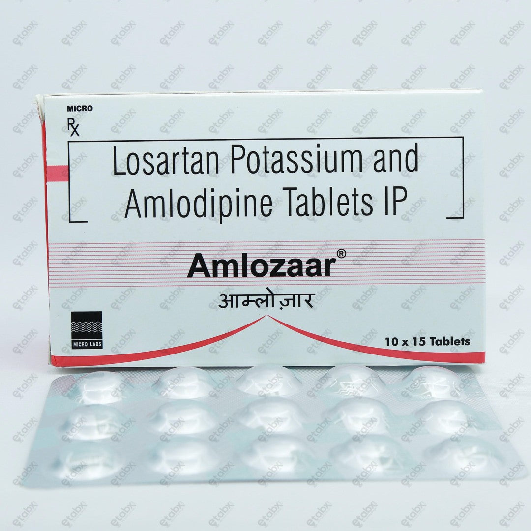 AMLOZAAR Tablet 15's