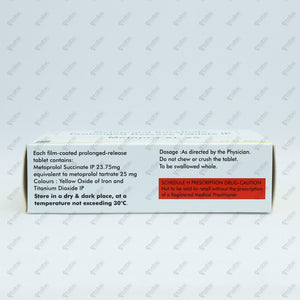 Metapro XL 25mg Tablet 15's