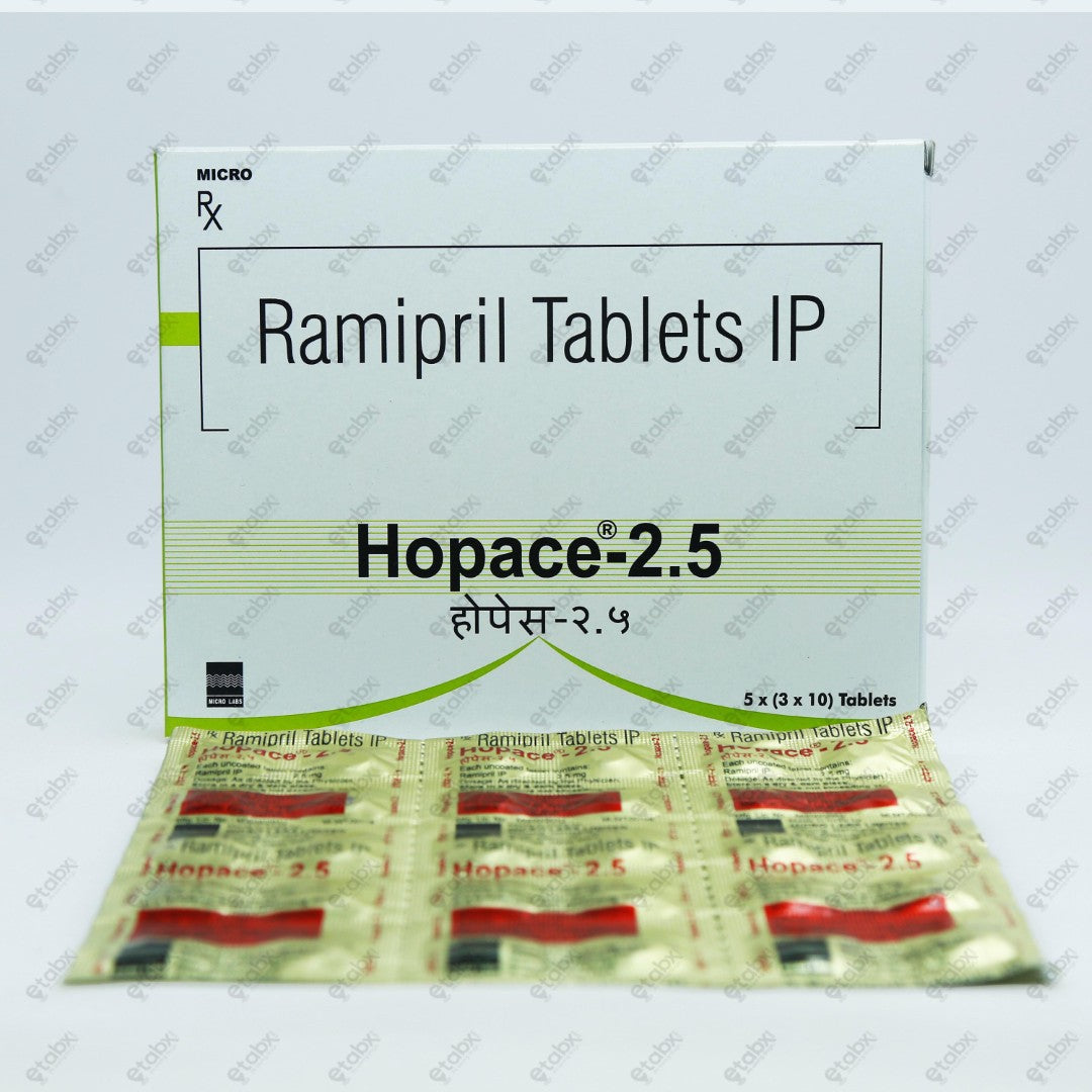 Hopace 2.5mg Capsule 15's
