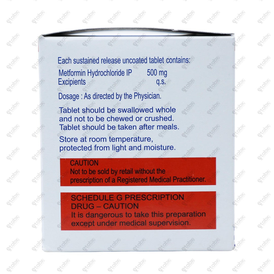 RIOMET OD 500mg Tablet 15's