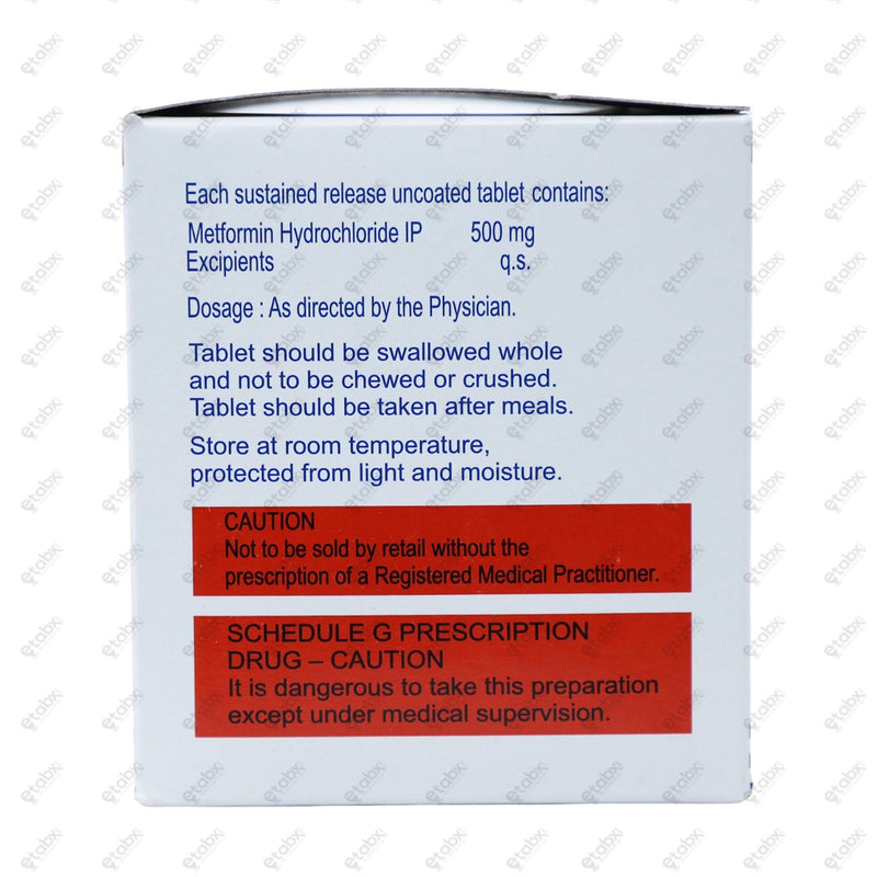 RIOMET OD 500mg Tablet 15's