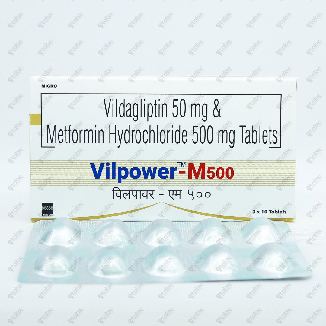Vilpower M 500mg Tablet