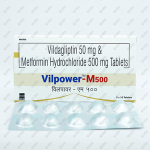Vilpower M 500mg Tablet