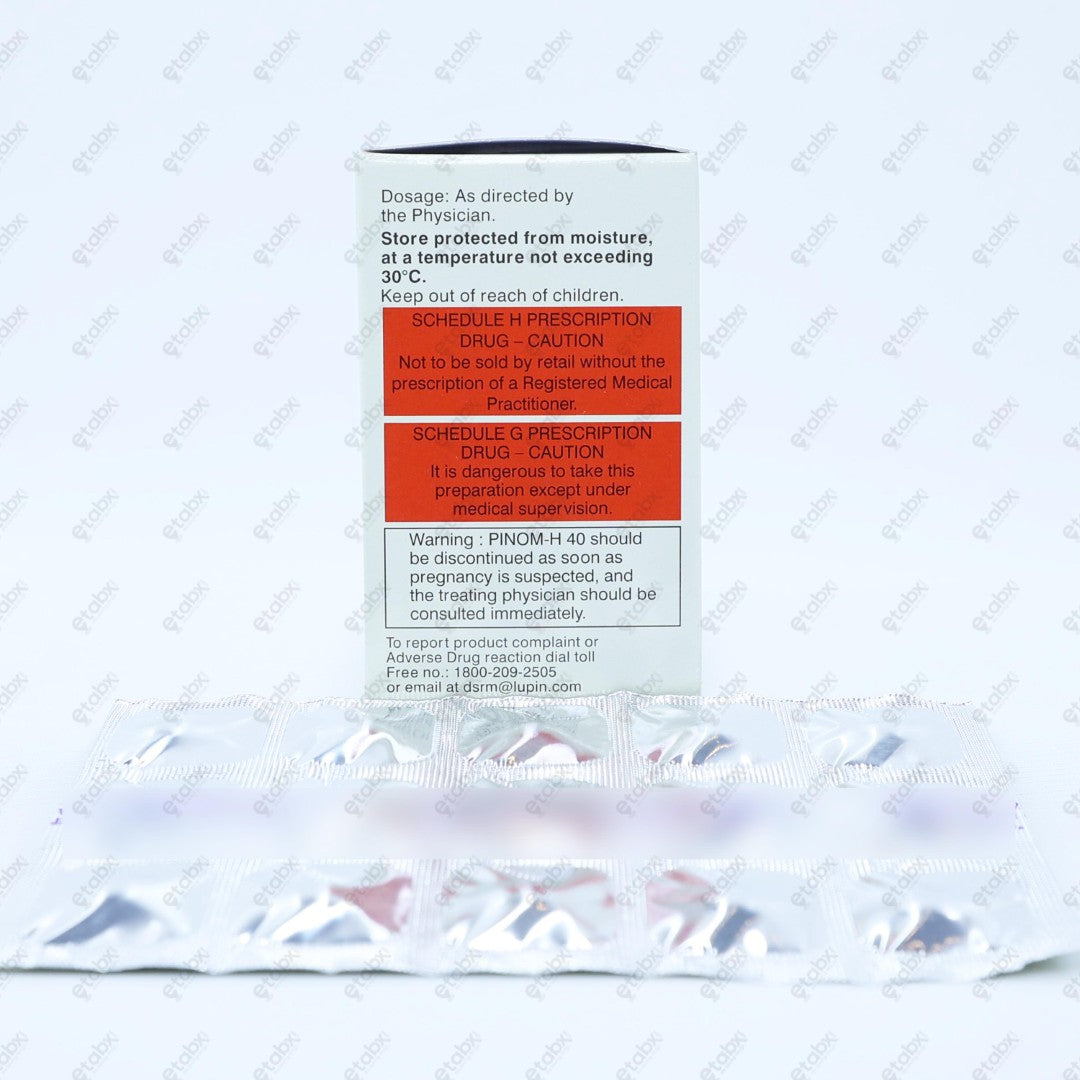 Pinom H 40mg Tablet