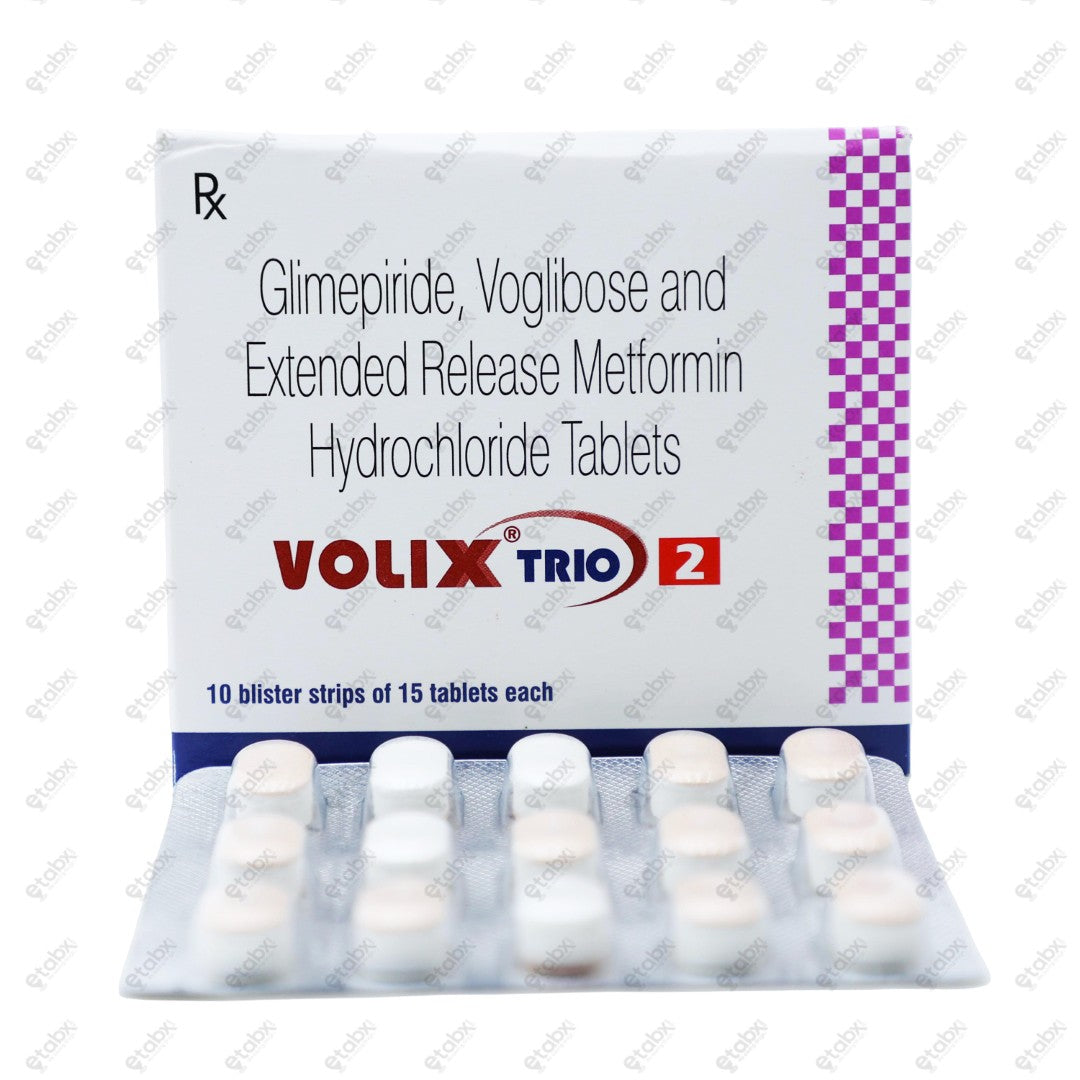 Volix Trio 2mg Tablet 15's