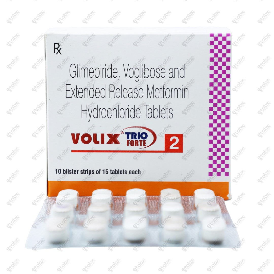 Volix Trio Forte 2mg Tablet 15's