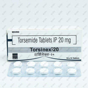 Torsinex 20mg Tablet 10's