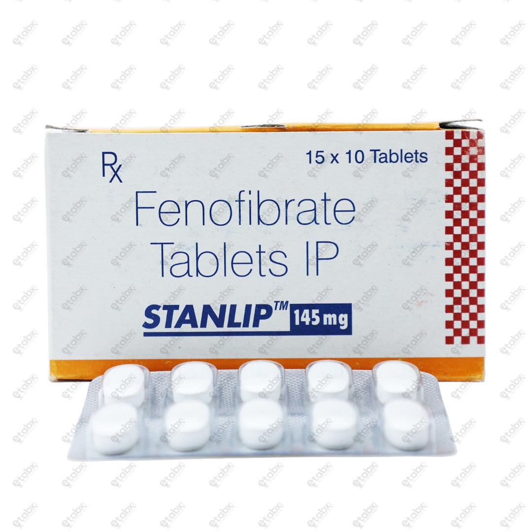Stanlip 145mg Tablet 10's