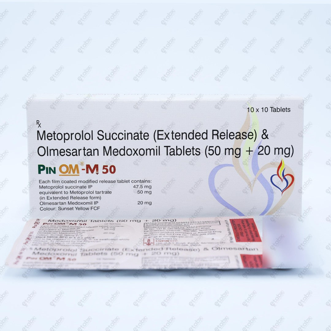 Pinom M 50mg Tablet 10's