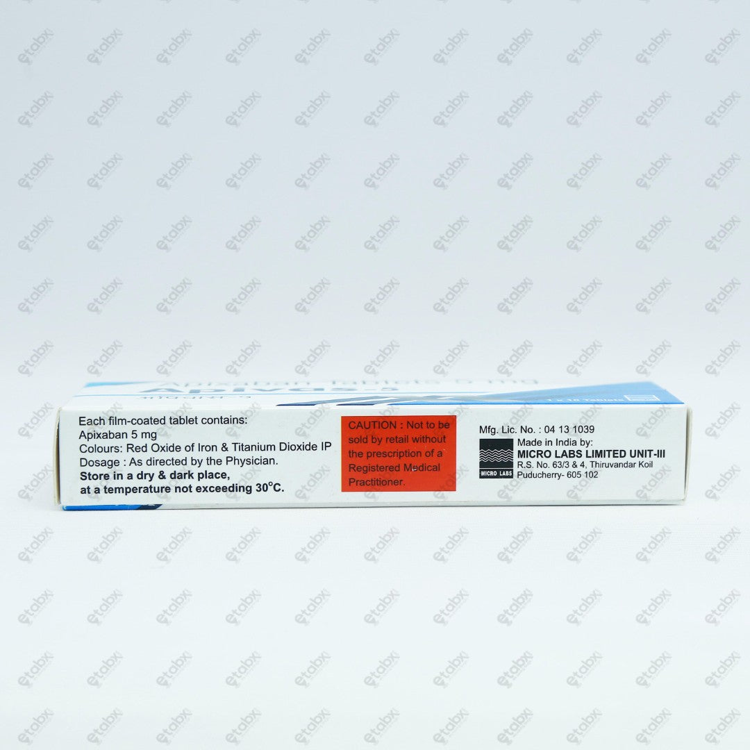 APIVAS 5mg Tablet 10's