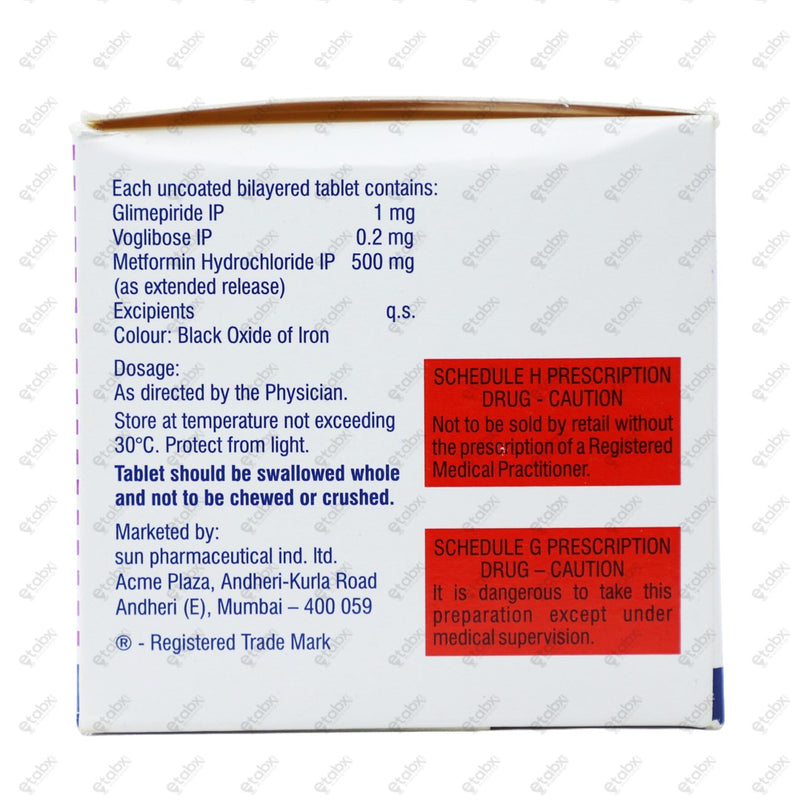 Volix Trio 1mg Tablet 15's