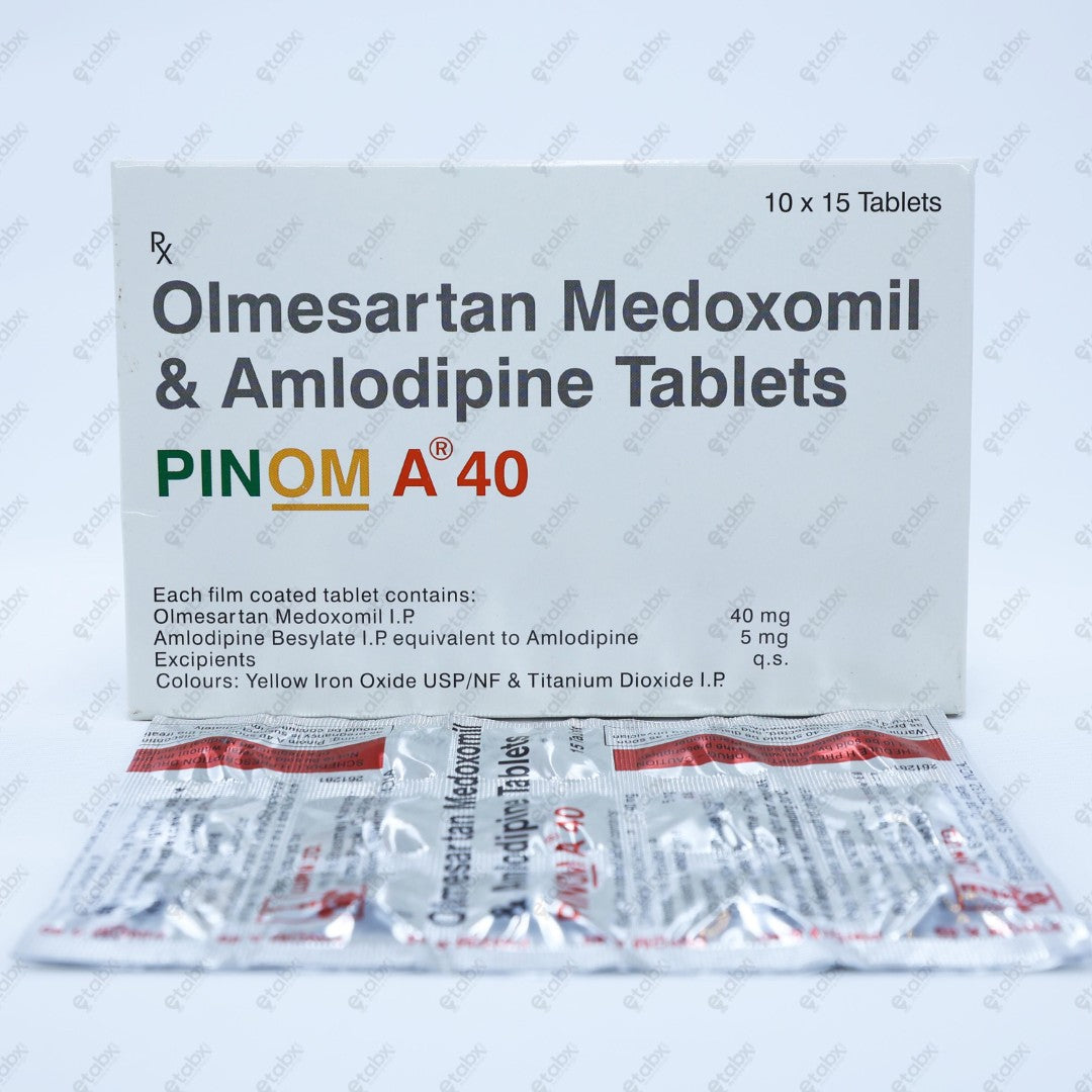 PINOM A 40mg Tablet 15's