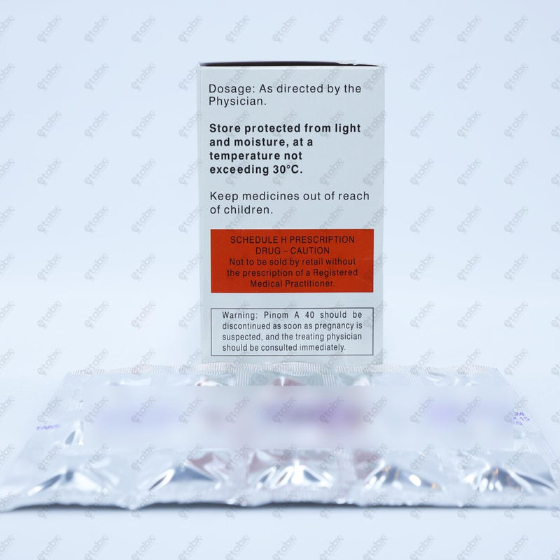 PINOM A 40mg Tablet 15's