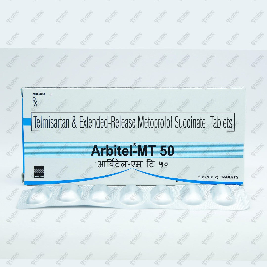 Arbitel MT 50mg Tablet 7's