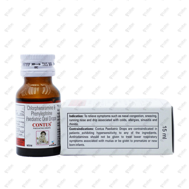 CONTUS Drops 15ml Pediatric Cold & Allergy Relief