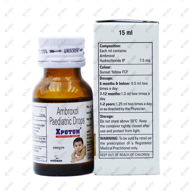Xputum Pediatric Drops 15ml