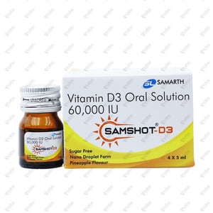 SAMSHOT D3 Injection 4x5ml
