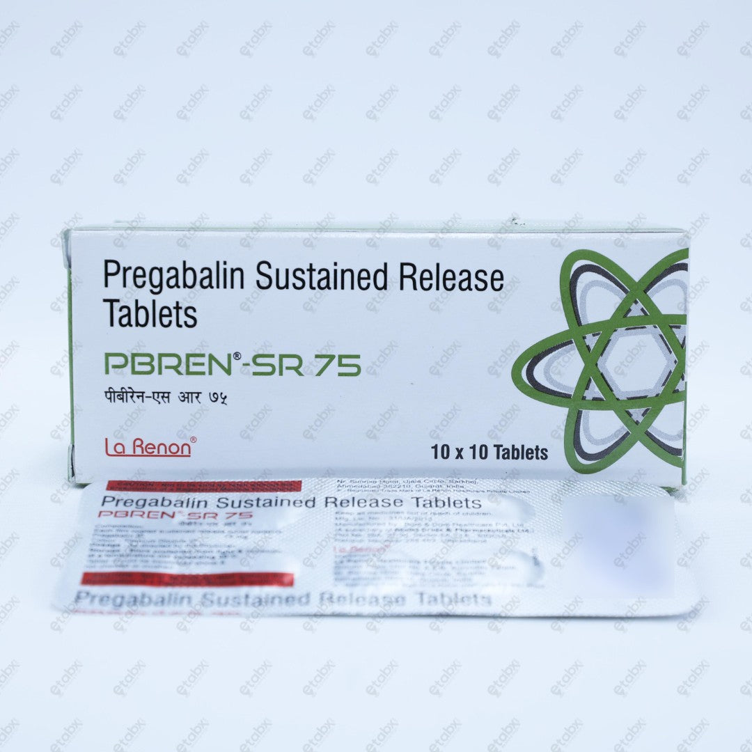Pbren SR 75 Tablet 10's
