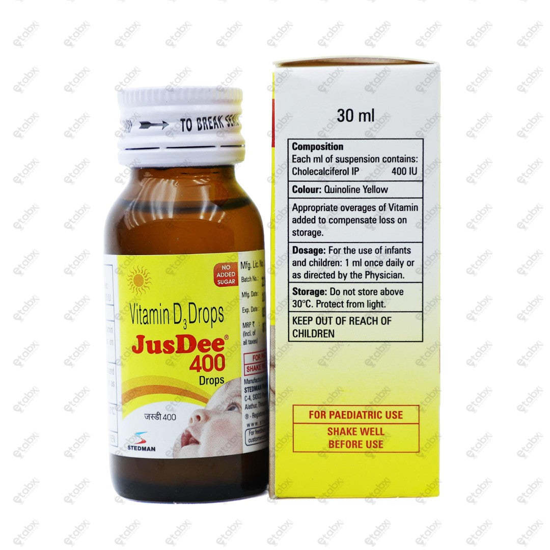 Jusdee 400 Drops 30ml