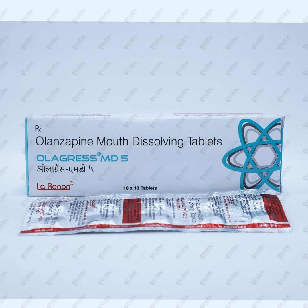 Olagress MD 5 Tablet 10's